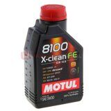 Моторное масло MOTUL 104775 8100 X-clean FE 5W-30, 1 литр